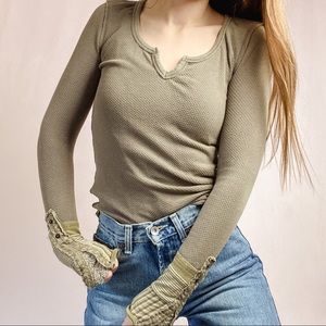 ✨NWT✨ Free People Cotton Long Sleeve
